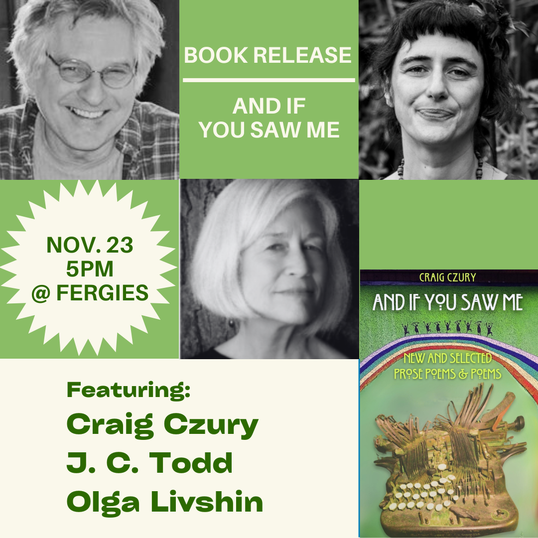 Book Release: And If You Saw Me by Craig Czury