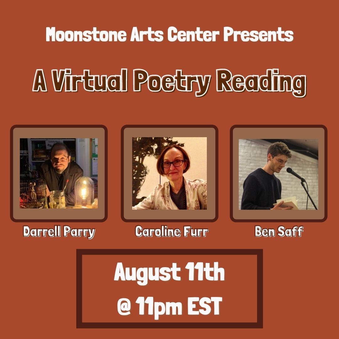 Virtual Poetry Reading: Caroline Furr, Darrell Parry, and Ben Saff with Host Sean Hanrahan