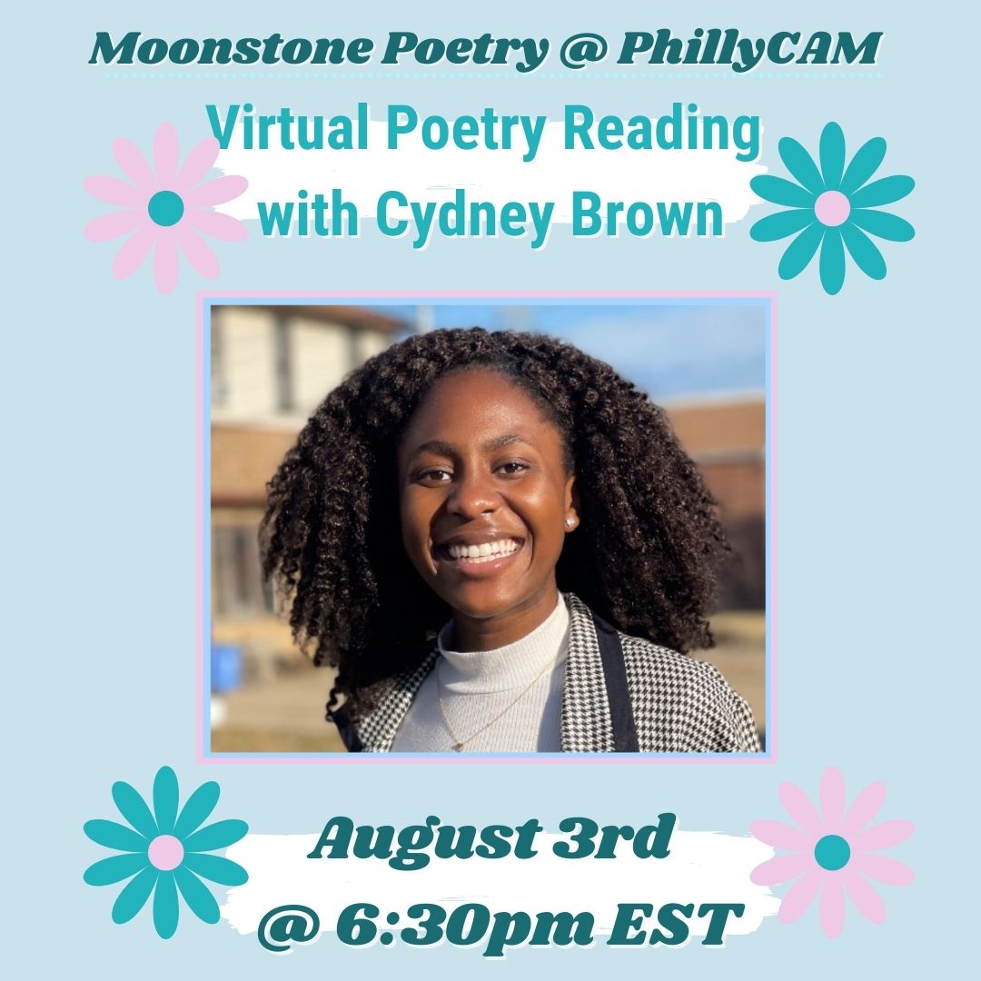 Moonstone Poetry @ PhillyCAM: Cydney Brown with Host Charles S. Carr