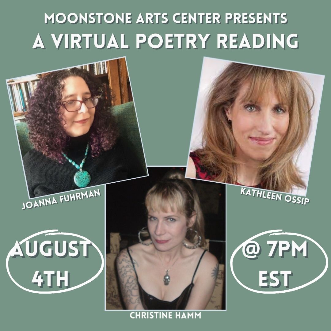 Virtual Poetry Reading: Joanna Fuhrman, Christine Hamm, and Kathleen Ossip