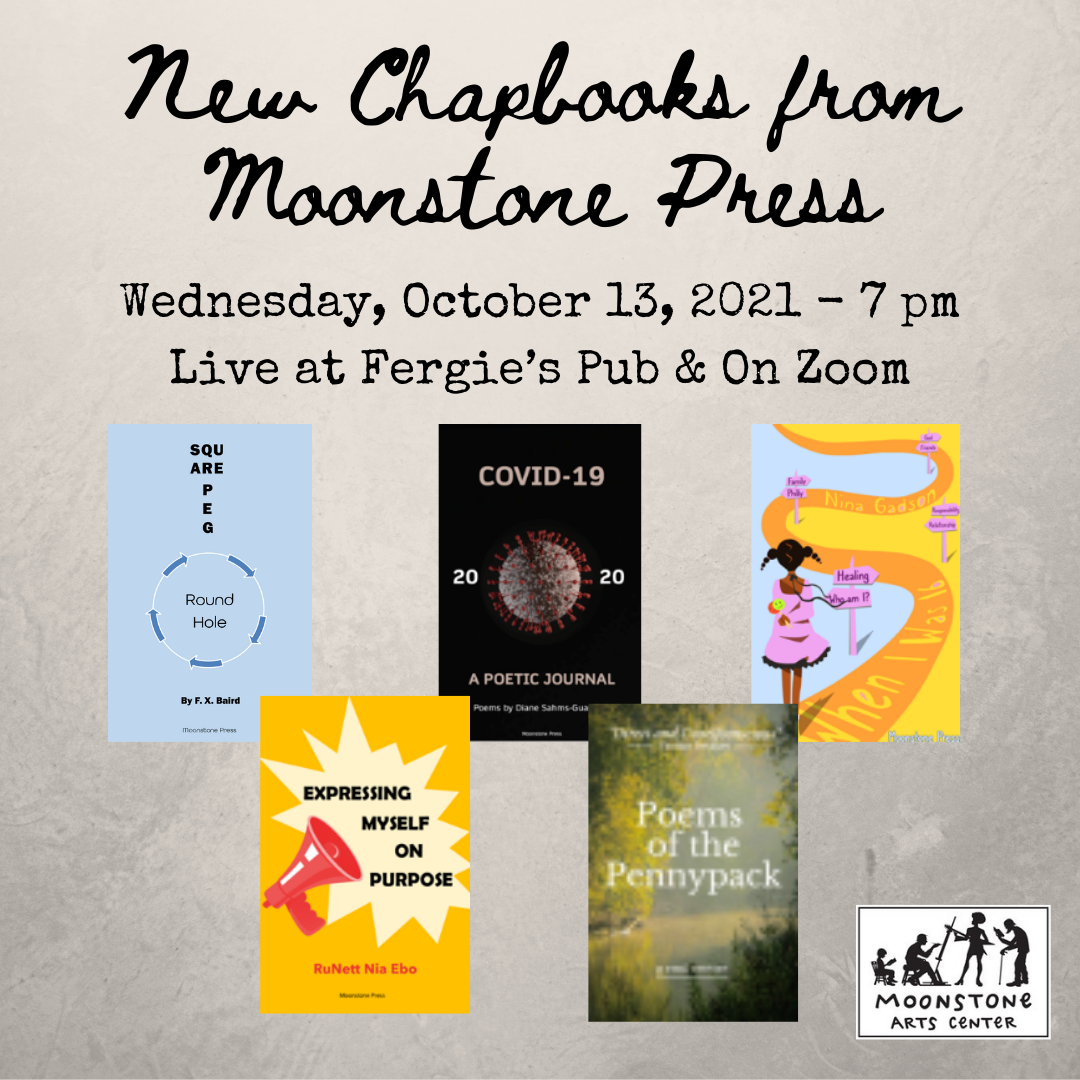 Live Poetry Reading: New Chapbooks from Moonstone Press