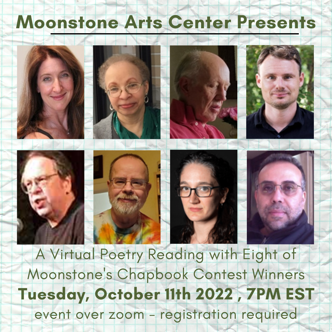 Virtual Poetry Reading feat/ Eight of Moonstone’s Former Chapbook Winners