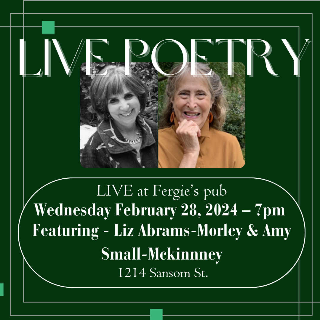 Live Poetry: Liz Abrams-Morley & Amy Small-Mckinney